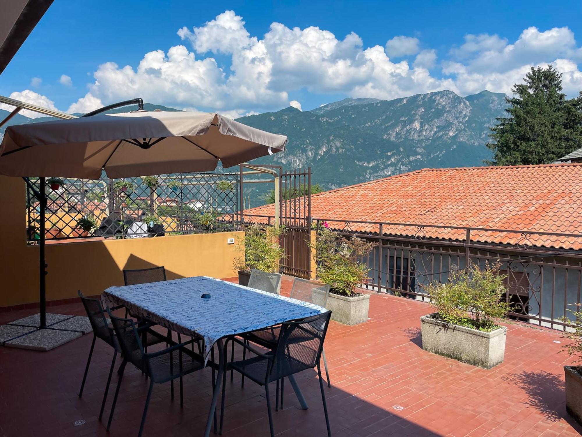 Terrazza San Martino Apartment Bellagio Bagian luar foto